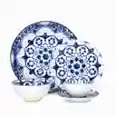 Ambiente Gourmet Tazón Flor Índigo 14 cm