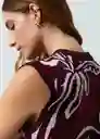 Camisa Tejido Mujer Rojo Syrah Ultra Oscuro Talla M 582G051 Naf Naf
