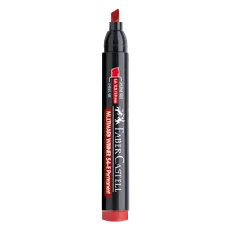 Faber Castell Marcador Permanente Rojo