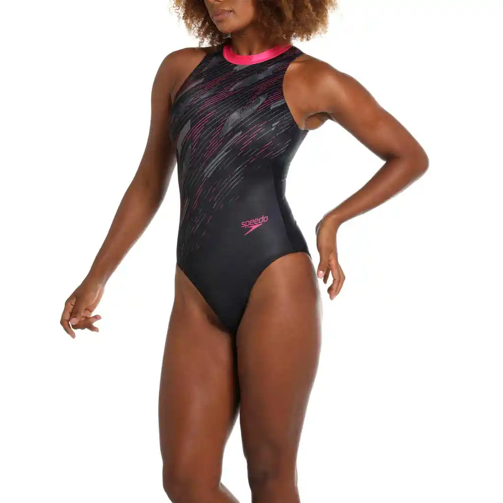 Vestido de Bano Hydrasuit Hyperboom Electric Mujer Negro-38