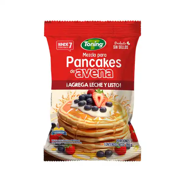 Toning Mezcla Pancakes Avena