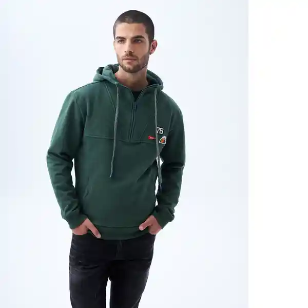 Buzo Hombre Verde Talla XL 882F002 Americanino