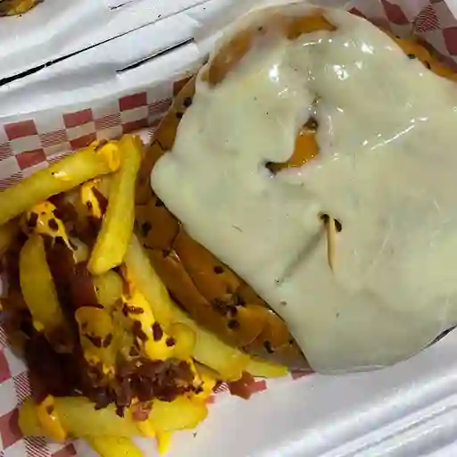 Hamburguesa mixta