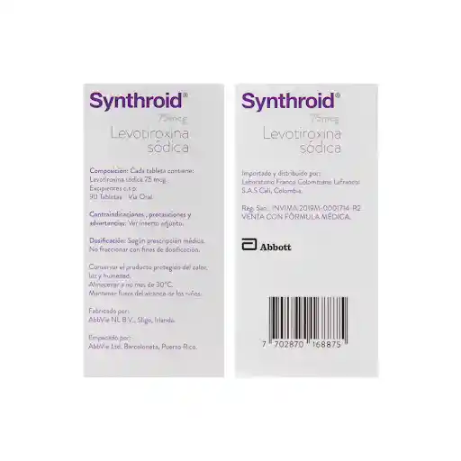 Synthroid (75 Mcg)