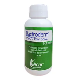 Bactroderm Antiséptico de Uso Externo Yodo Povidona 