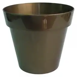 Maceta Milan Bronze Diámetro 14