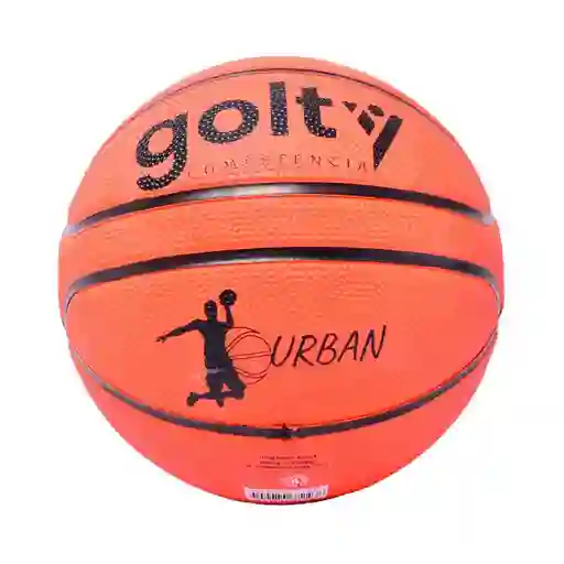 Baloncesto Comp. Golty Urban Naranja N7 Caucho Golty T672438