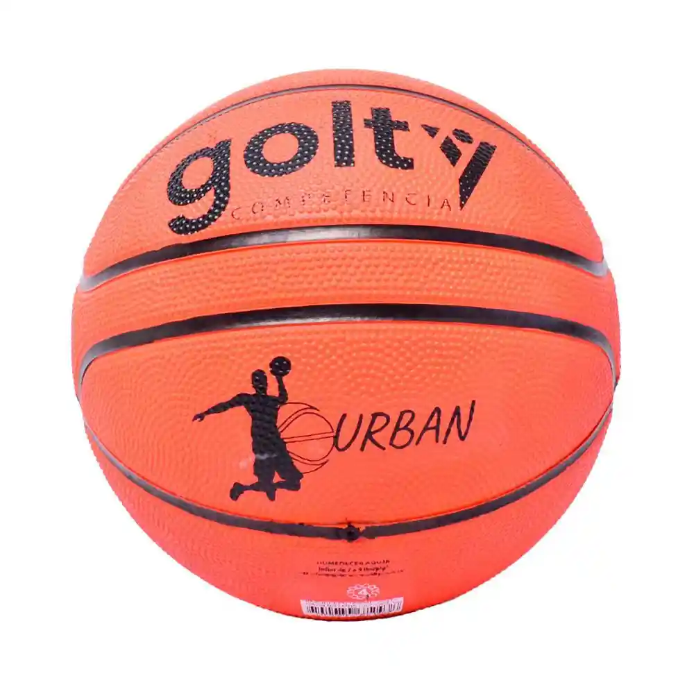 Baloncesto Comp. Golty Urban Naranja N7 Caucho Golty T672438