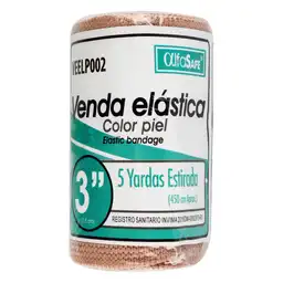 Alfa Safe Venda Elástica Color Piel 3"