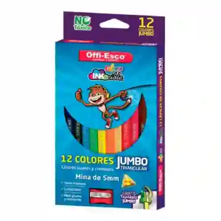 Offi-Esco Colores 5 mm Inkreible Jumbo Triangular