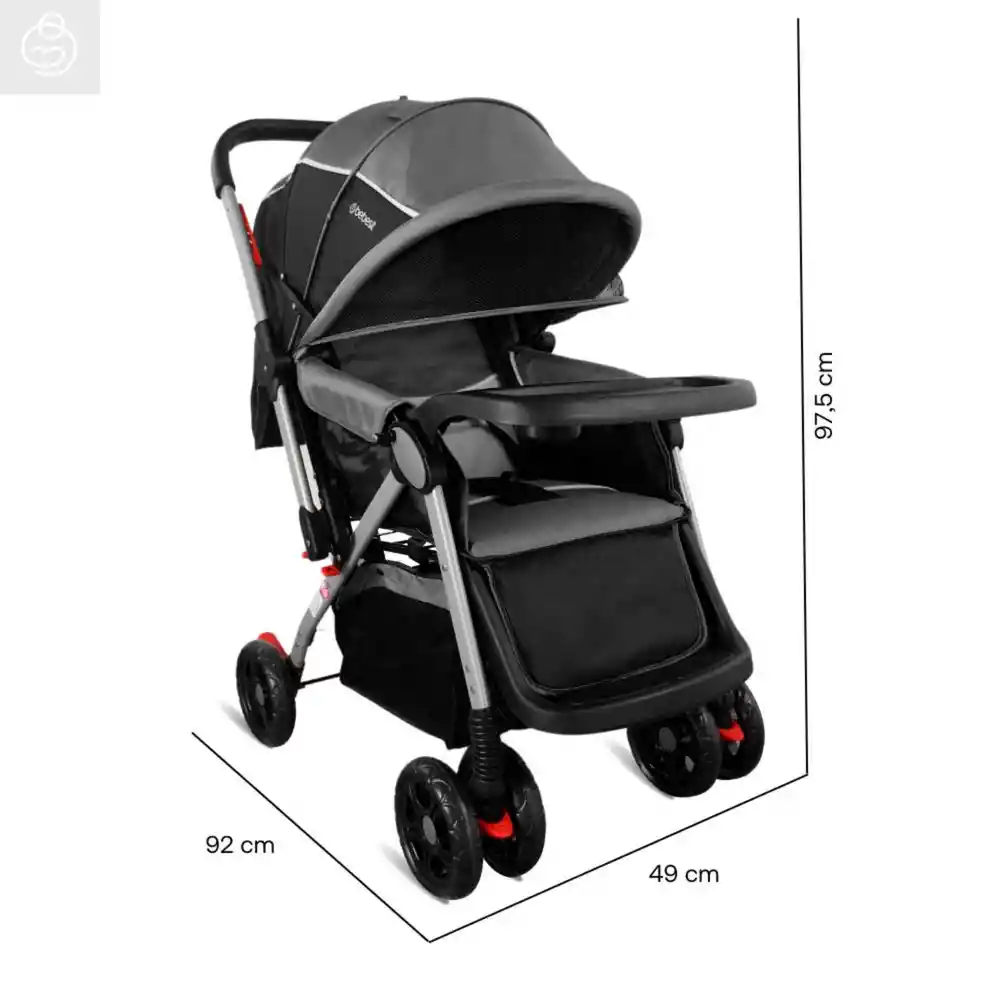 Bebesit Coche Napoli Black