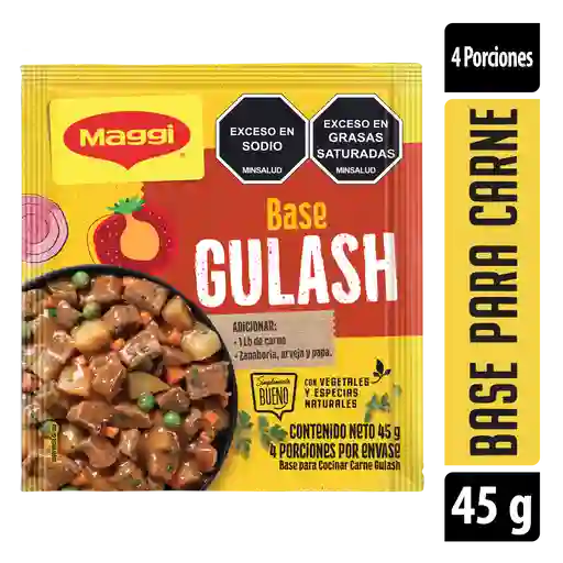 Base MAGGI para carne Gulash x 45g