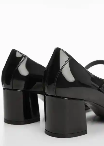 Zapatos Mimi Negro Talla 40 Mujer Mango