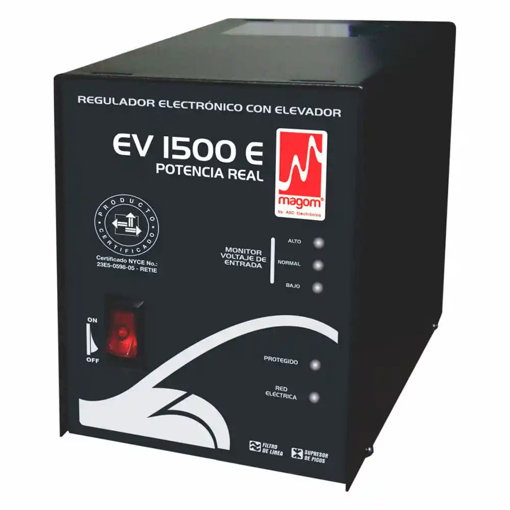 Magom Regulador De Voltaje Ev 1500e / 1500w