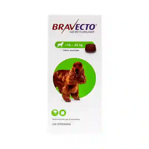 Bravecto Antipulgas para Perros (500 mg)