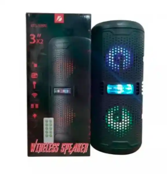 Speaker Parlante Torre Mini Negro KTS 1099