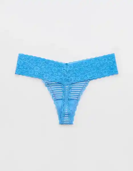 Panti Aerie Azul Talla Large American Eagle 6992519