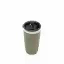 Vaso Doble Pared en Acero Taupe 320 mL Ambiente Gourmet
