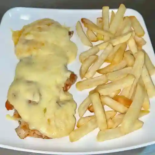 Pechuga gratinada