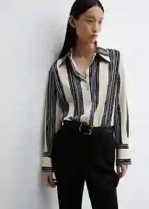 Camisa Ivanka Crudo Talla S Mujer Mango