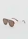 Gafas Parioli Marron Talla 99 Hombre Mango