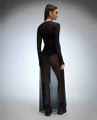 Vestido Mujer Negro Talla XS 672G084_NEG193909 Americanino