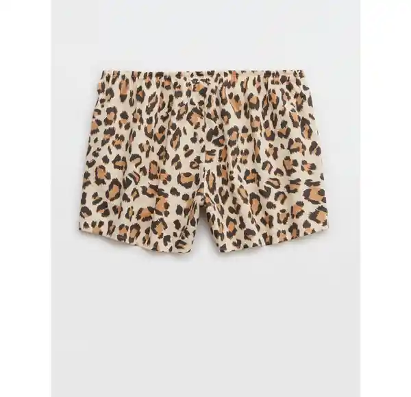 Short de Pijama Aerie Beige Talla X-SMALL American Eagle