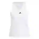 Adidas Polera Club Tank V Blanco Para Mujer Talla XS