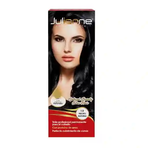 Julienne Tinte Capilar Tubo Negro Natural 1.0