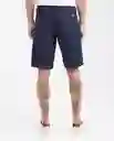 Bermuda Masculino Azul Clasico Oscuro Talla 34 Chevignon