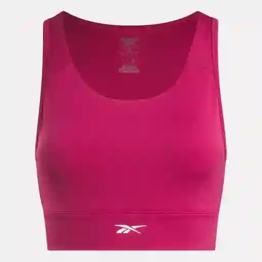 Reebok Top Id Train High Support Para Correr Mujer Rojo Talla M