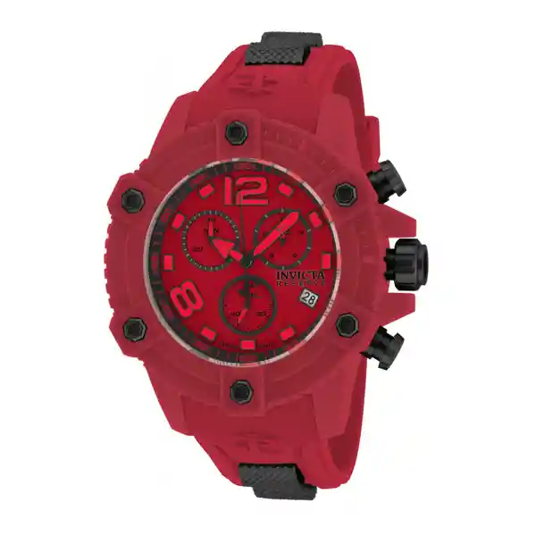 Invicta Reloj Hombre Rojo 1729E