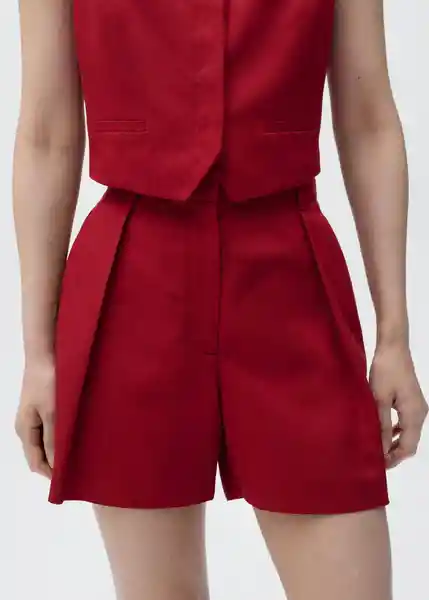 Bermuda Max Granate Talla 38 Mujer Mango