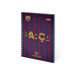 Scribe Cuaderno Pasta Dura Barcelona 80 Hojas Cuadriculado