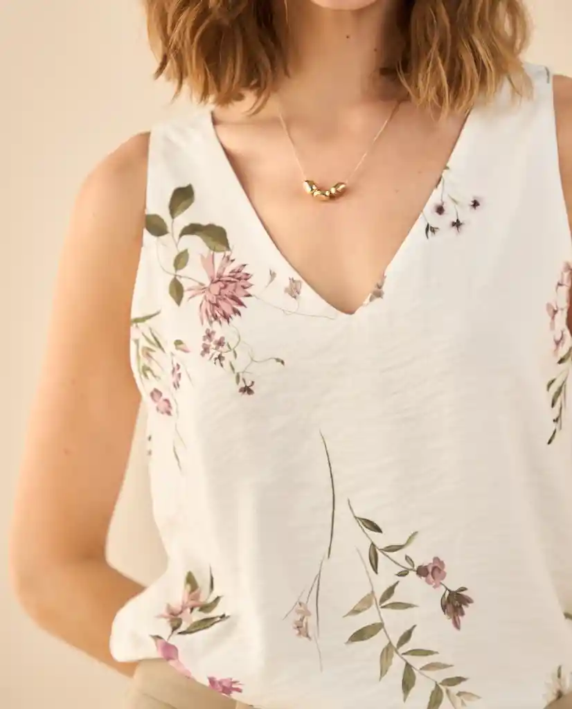 Camisa Blanco 0 Claro Talla M 412G025 Esprit
