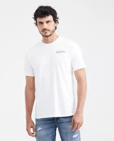 Camiseta Beach Graphic Crudo Prístino Claro T. S Chevignon