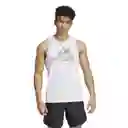 Adidas Camiseta Hiit Entry Tk Para Hombre Blanco Talla L