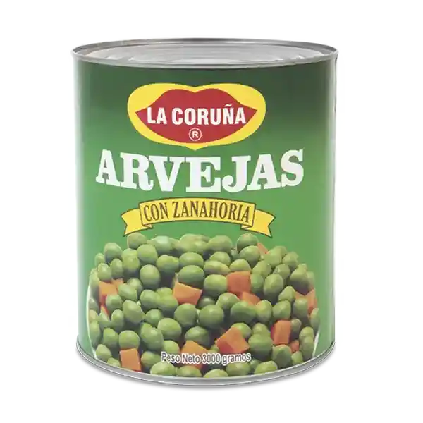 La Coruña Arveja Con Zanahoria