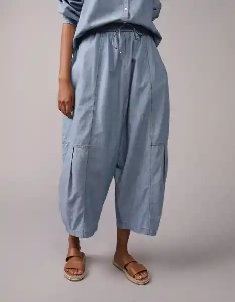 Falda Mujer Azul Talla SMALL 5511936 American Eagle