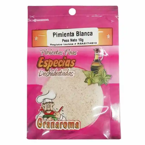 Granaroma Pimienta Blanca Molida