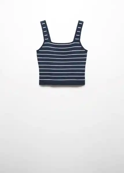 Top Linda Navy Talla 18 Niñas Mango