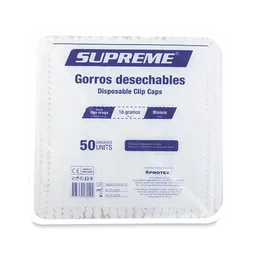 Supreme Gorro Oruga Blanco