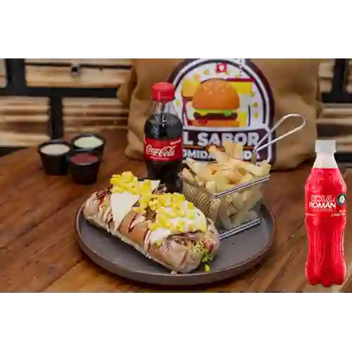 Combo Perro Especial en Combo +Kola Román Orig 400ML