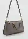 Bolso M Agnes Gris Talla 99 Mujer Mango
