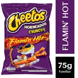 2x Cheetos Snack de Maíz Horneados Sabor Flamin Hot