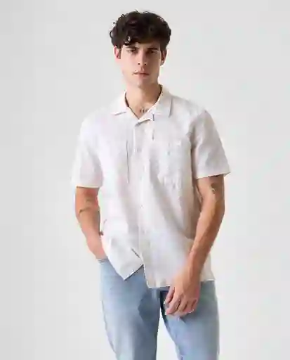 Camisa Hombre Crudo Talla L 812G000_CRU120105