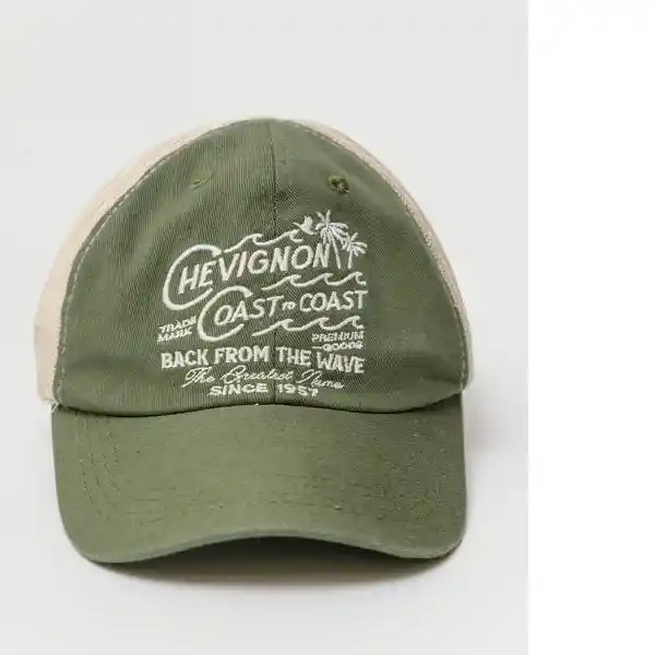 Gorra Coast Verde Andes Ultraoscuro Talla M Chevignon