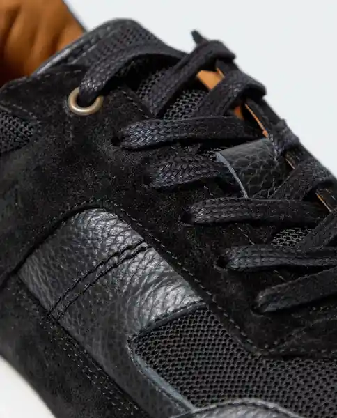 Tenis Runner Refined Negro Sombrío Ultra Oscuro 38 Chevignon