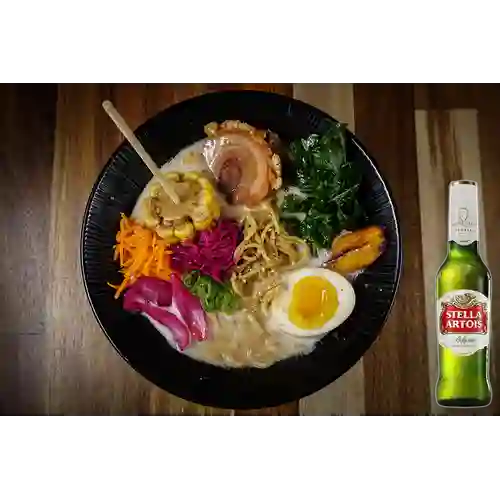Combo Fuku Ramen Especial + Stella Artois 335 ml
