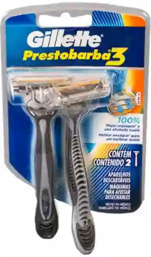 Gillette Máquina de Afeitar Desechable Prestobarba3